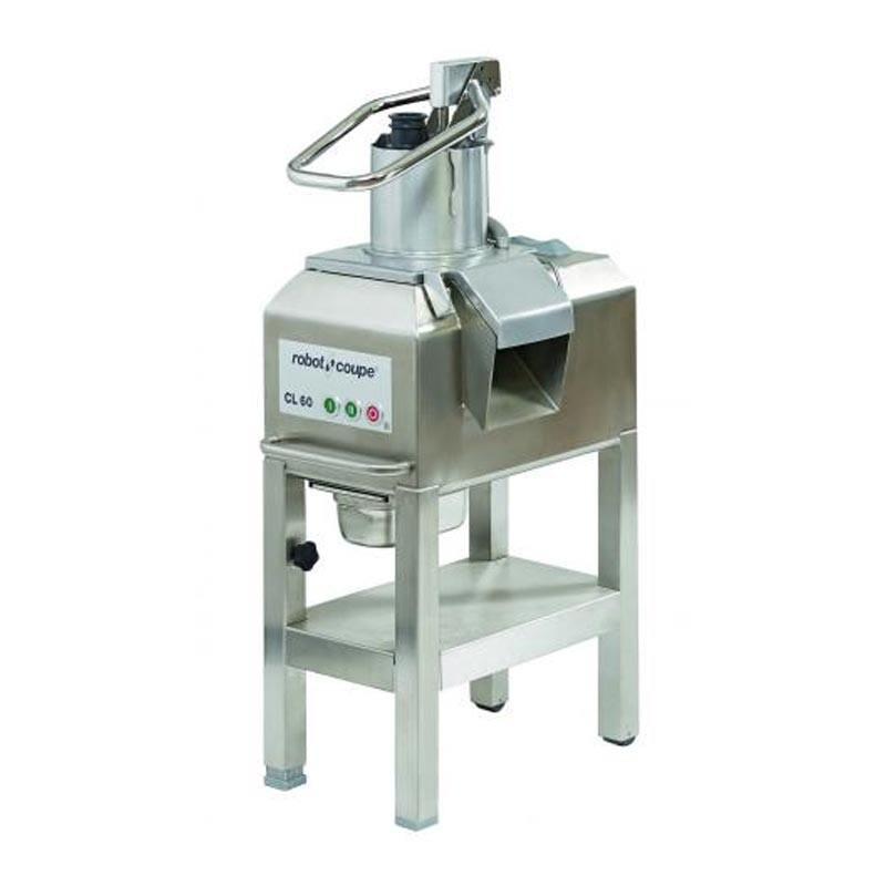 Robot Coupe CL 60 Sebze Doğrama Makinesi, İtme Kafalı, 400 V, Çelik Hazne - Robot Coupe
