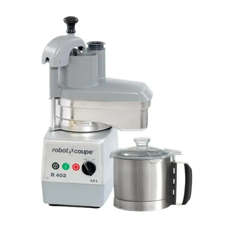 Robot Coupe R 402 Kombine Sebze Doğrama ve Parçalama Makinesi, 400 V, Çelik Hazne - 1