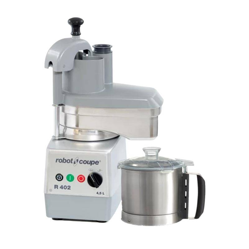 Robot Coupe R 402 Kombine Sebze Doğrama ve Parçalama Makinesi, 400 V, Çelik Hazne - 1