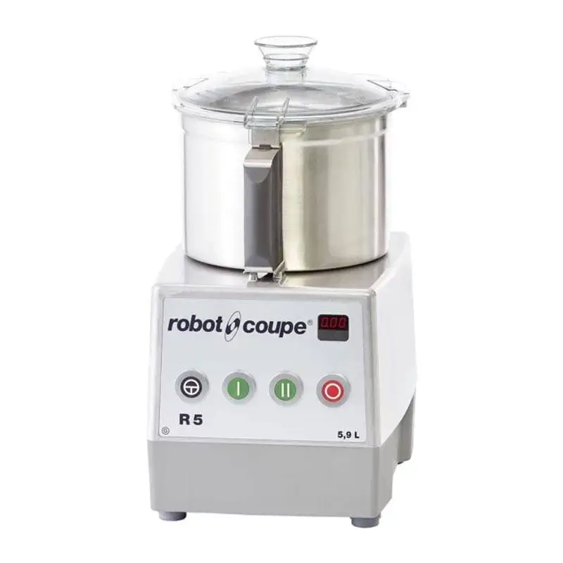 Robot Coupe R 5 Plus 1V Set Üstü Parçalama Makinesi, 5.9 L, 230 V, Çelik Hazne - 1