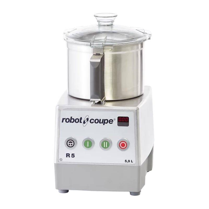 Robot Coupe R 5 Plus 2V Set Üstü Parçalama Makinesi, 5.9 L, 400 V, Çelik Hazne - 1