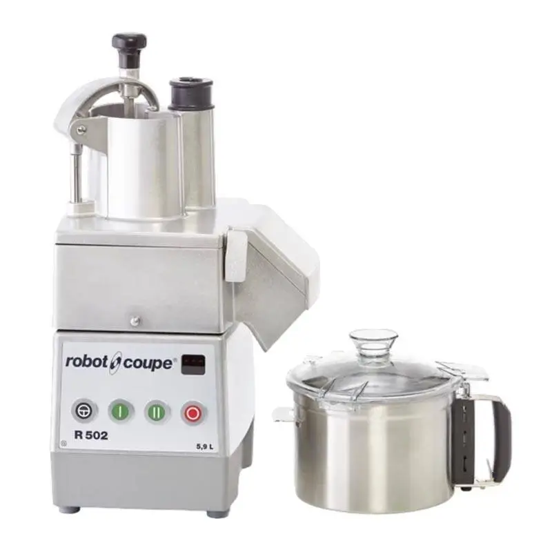 Robot Coupe R 502 Sebze Doğrama ve Parçalama Makinesi, 400 V, Çelik Hazne - 1