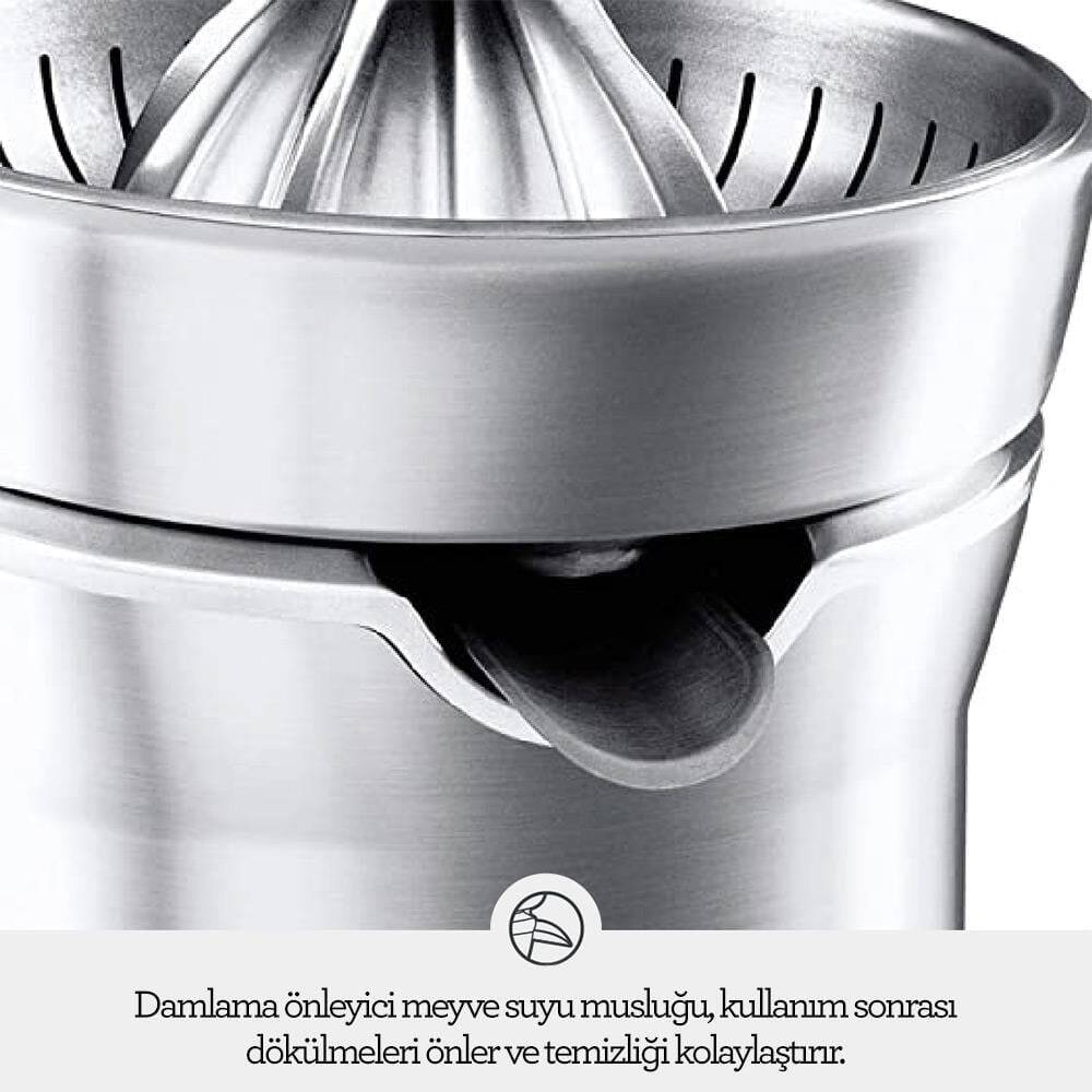 Sage 800CP The Citrus Press™ Pro Narenciye Sıkacağı, Paslanmaz Çelik - 7