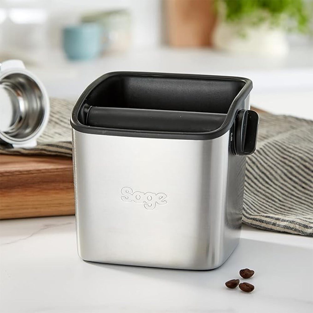 Sage BES100 The Knock Box™ Mini Kahve Posa Kabı, Paslanmaz Çelik Dış Yüzey - Sage (1)