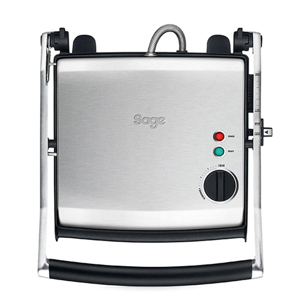 Sage BGR200 The Adjusta Grill & Press™ Izgara ve Tost Makinesi, Yapışmaz Döküm Plakalar - 2