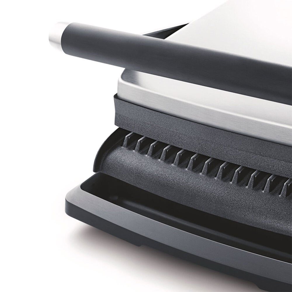 Sage BGR200 The Adjusta Grill & Press™ Izgara ve Tost Makinesi, Yapışmaz Döküm Plakalar - 4