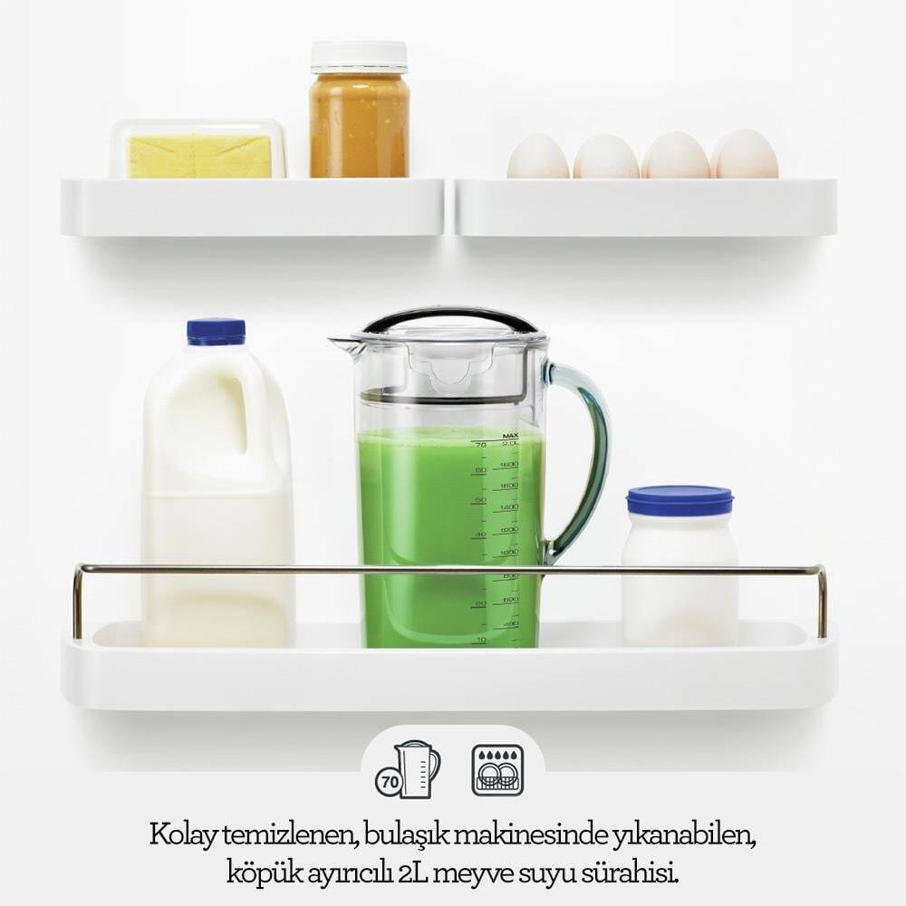 Sage BJE430 The Nutri Juicer® Cold Katı Meyve Sıkacağı + 2 Lt. Sürahi - 7