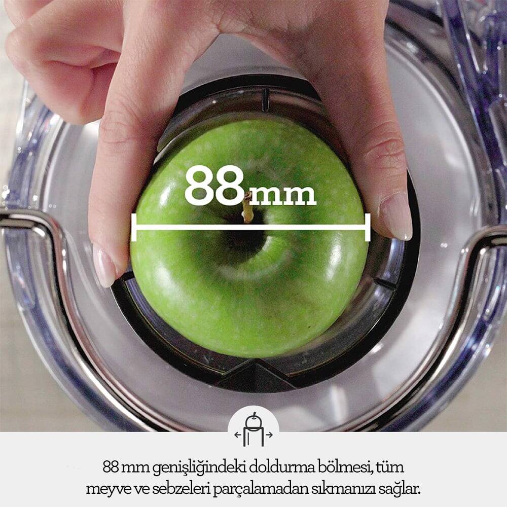 Sage BJE530 The Nutri Juicer® Cold Plus Katı Meyve Sıkacağı + 2 Lt. Sürahi - 4