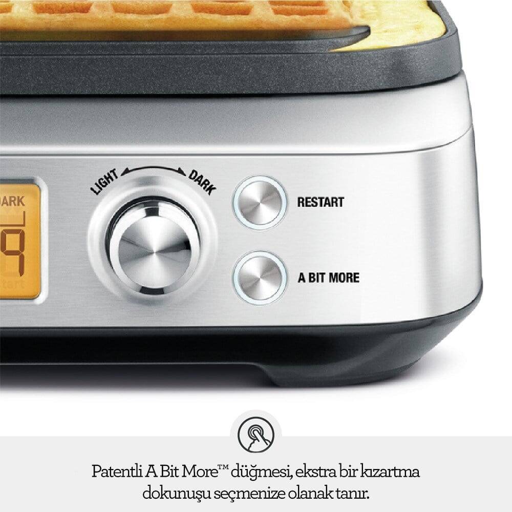 Sage BWM620 The Smart Waffle™ Pro Waffle Makinesi, Yapışmaz Yüzey - 3