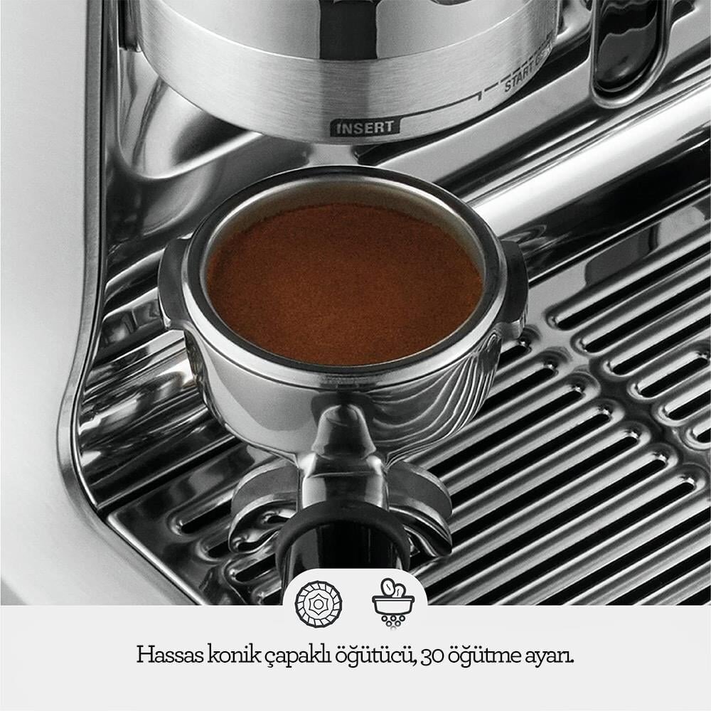 Sage SES880 BSS The Barista Touch™ Espresso Makinesi, Otomatik Süt Köpürtme - 8