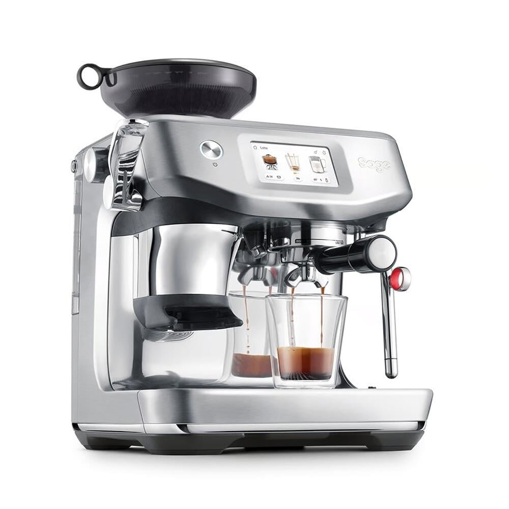 Sage SES881 BSS The Barista Touch™ Impress Espresso Makinesi, Auto MilQ Sistemi - Sage (1)