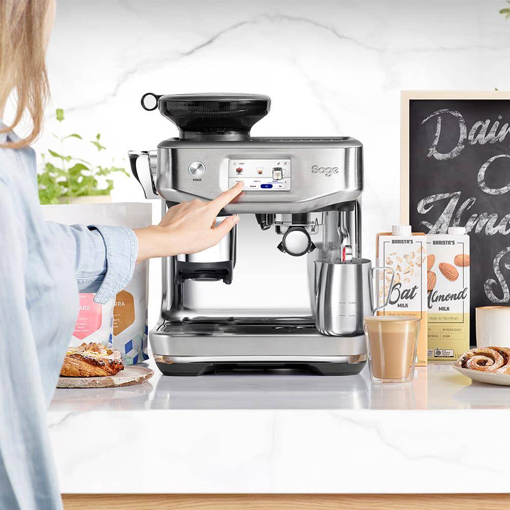 Sage SES881 BSS The Barista Touch™ Impress Espresso Makinesi, Auto MilQ Sistemi - 8