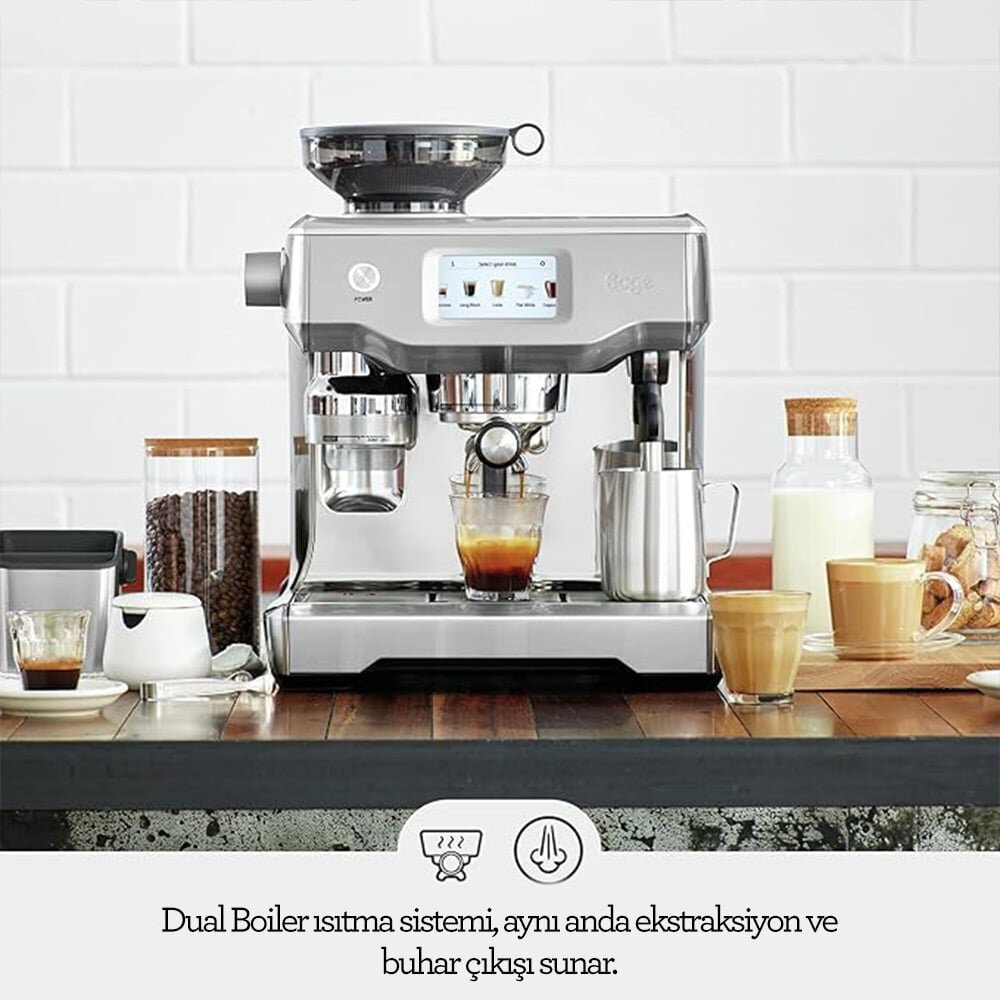 Sage SES990 The Oracle™ Touch Espresso Makinesi, Auto MilQ Sistemi - 3