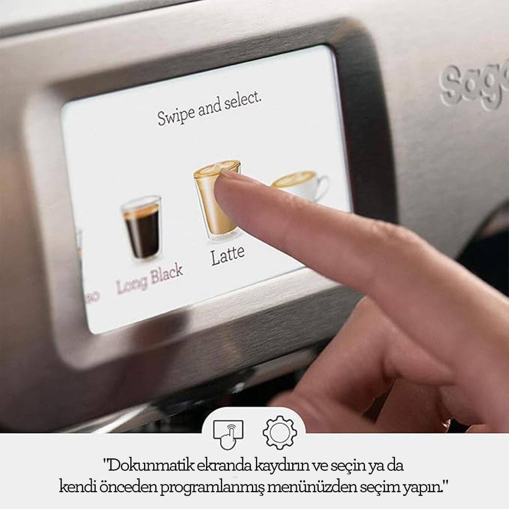 Sage SES990 The Oracle™ Touch Espresso Makinesi, Auto MilQ Sistemi - 4