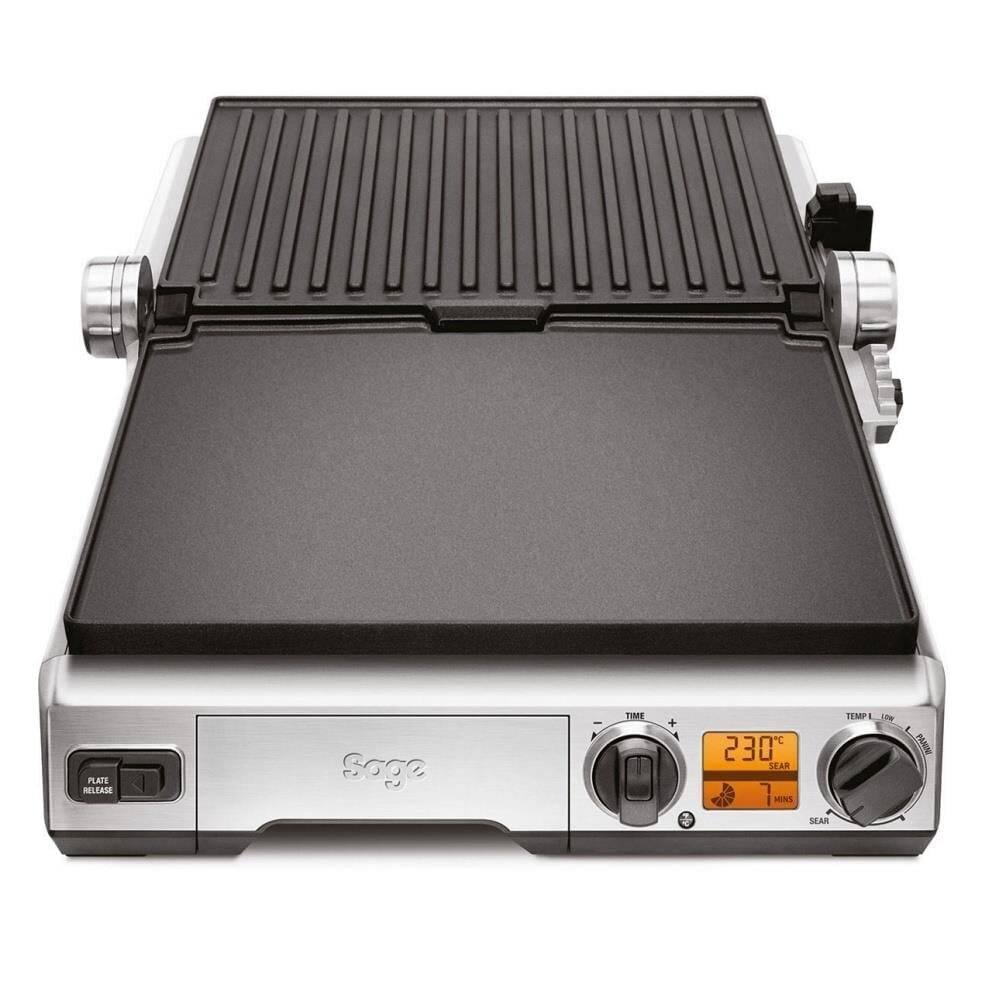 Sage SGR820 The Smart Grill™ Izgara ve Tost Makinesi, Düz Barbekü Modu - Sage (1)