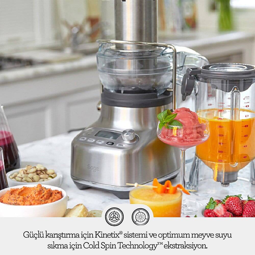 Sage SJB815 The 3X Bluicer™ Pro, Soğuk Sıkma Teknolojisi - 6