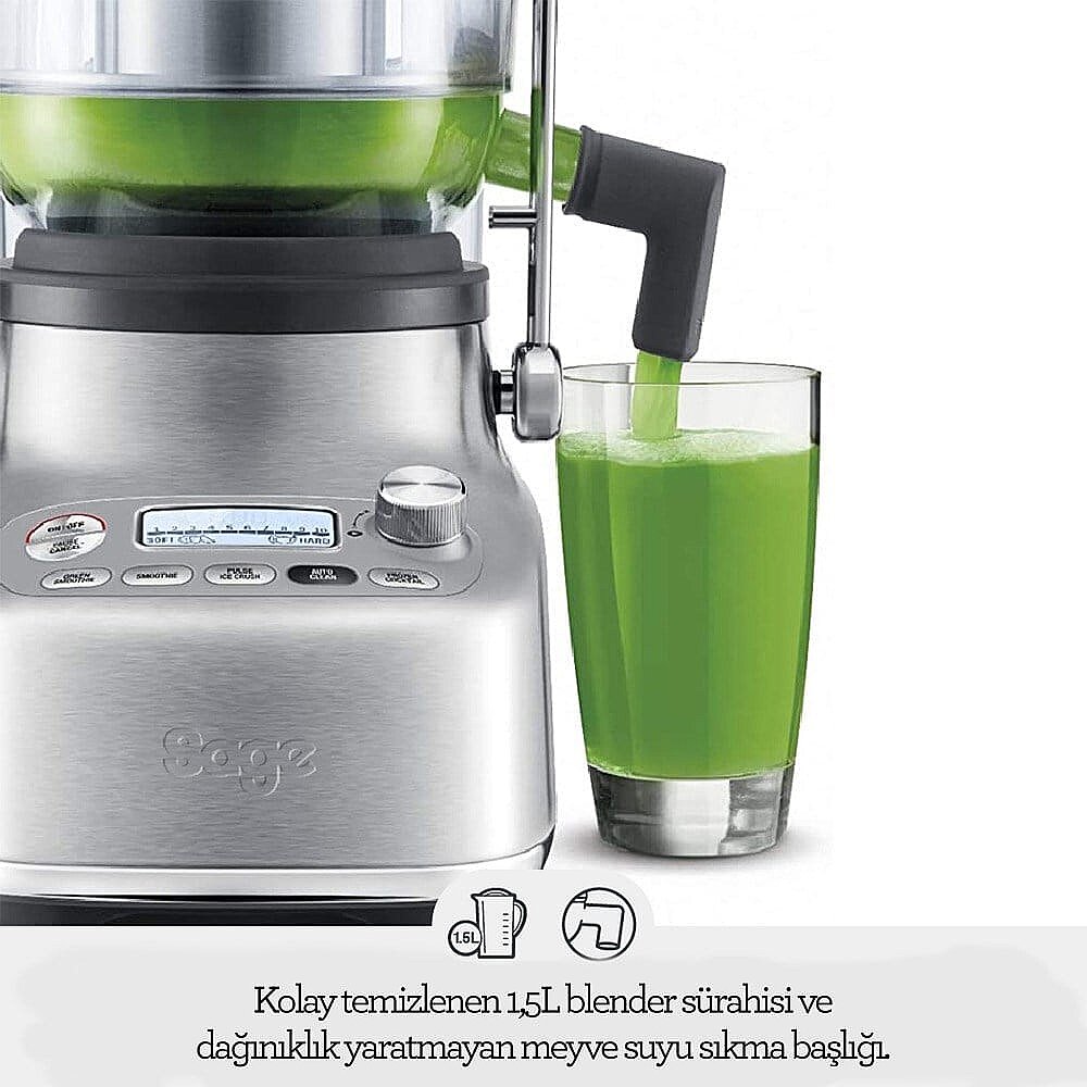 Sage SJB815 The 3X Bluicer™ Pro, Soğuk Sıkma Teknolojisi - 7