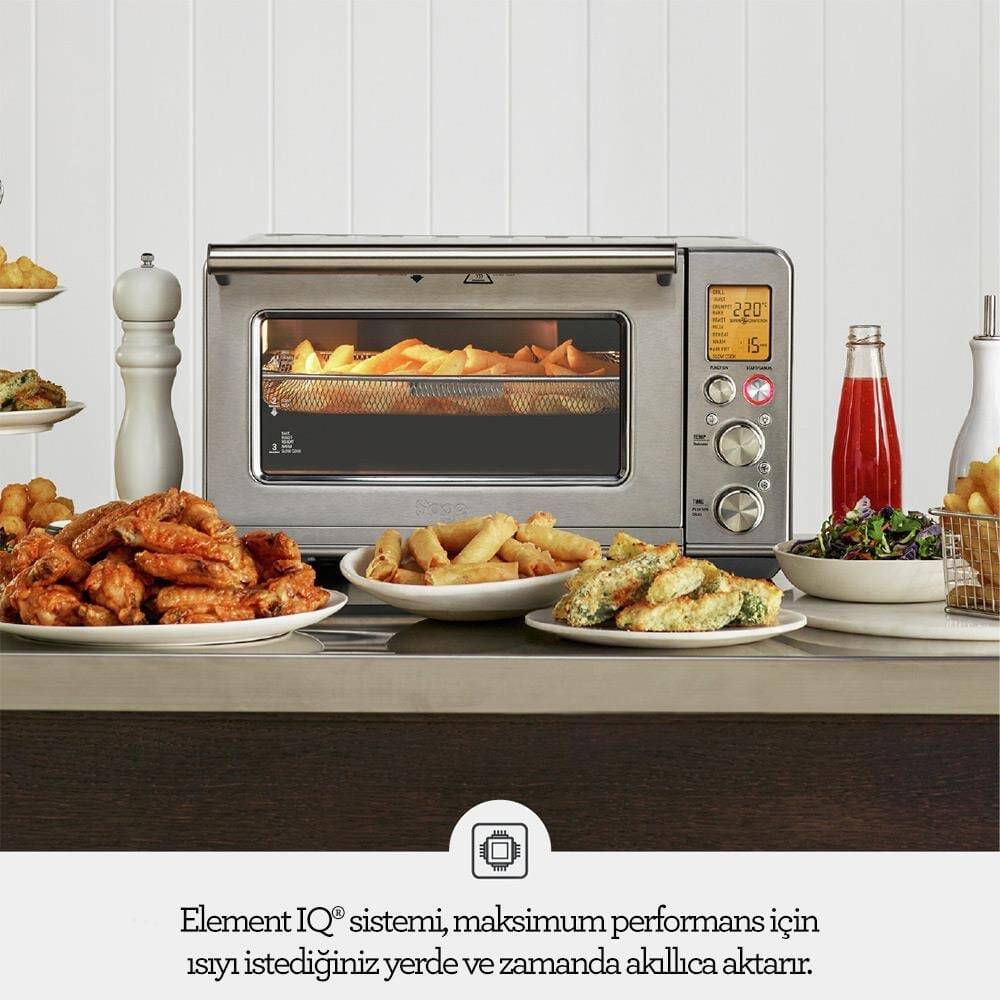 Sage SOV860 The Smart Oven™ Air Fryer Özellikli Akıllı Fırın, Element IQ Sistemi - 4