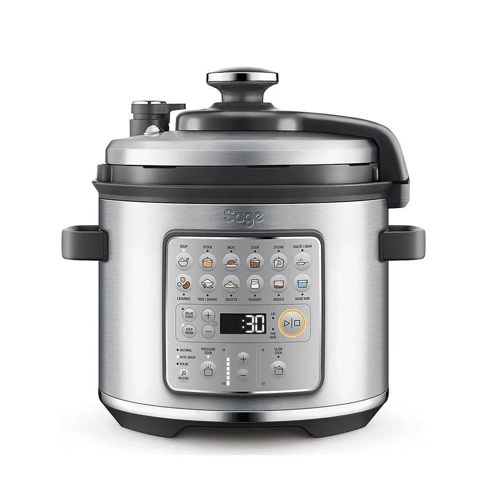 Sage SPR680 The Fast Slow Go™ Akıllı Düdüklü, 6 Lt + Akıllı Düdüklü Tarif Kitabı - 1