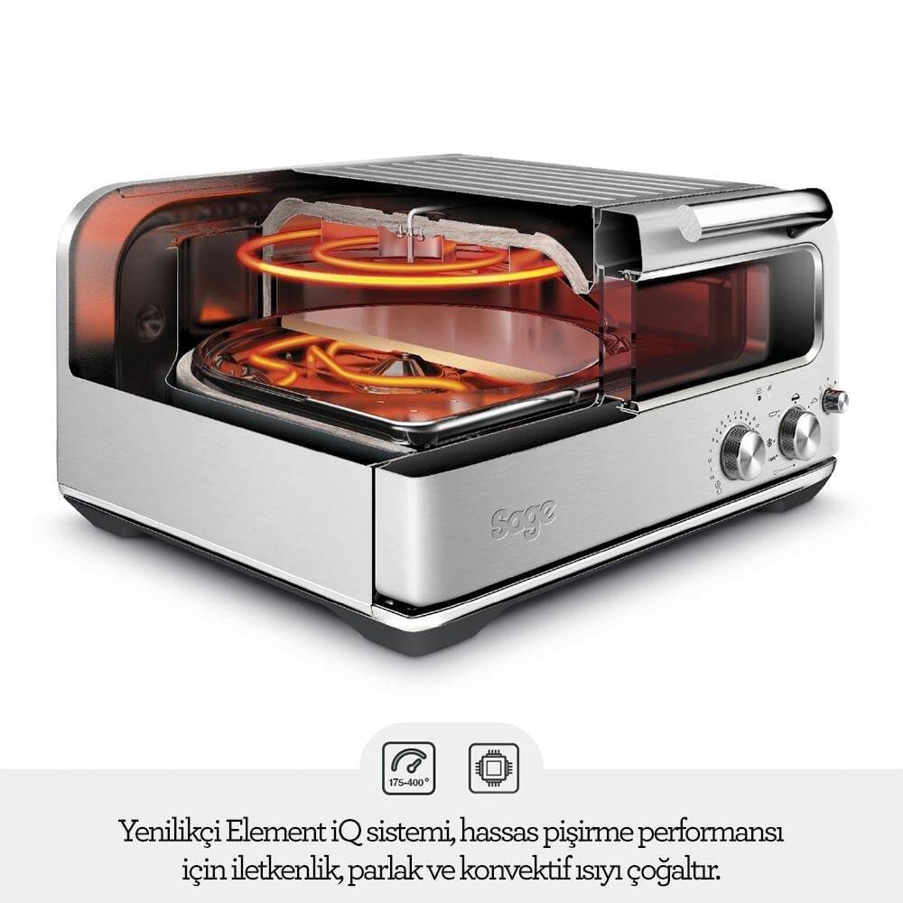 Sage SPZ820 The Smart Oven™ Pizzaiolo Pizza Fırını, Elektrikli - 2