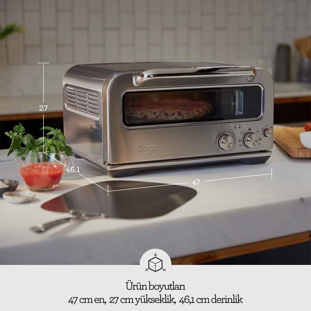 Sage SPZ820 The Smart Oven™ Pizzaiolo Pizza Fırını, Elektrikli - 5