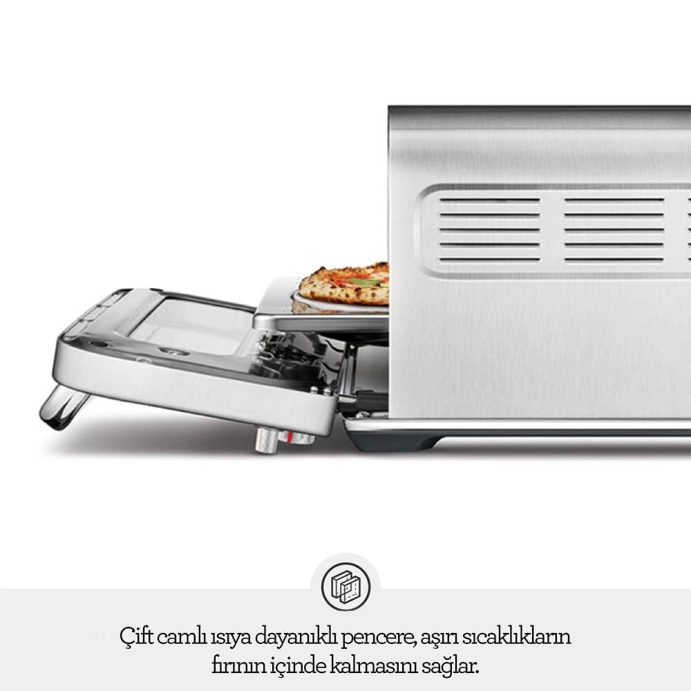 Sage SPZ820 The Smart Oven™ Pizzaiolo Pizza Fırını, Elektrikli - 6