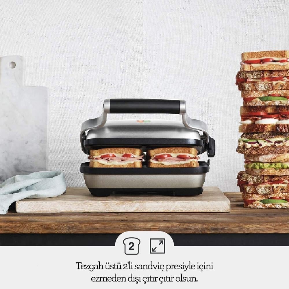 Sage SSG600 The Perfect Press™ Sandwich Maker, Yükseklik Ayarlı - 7