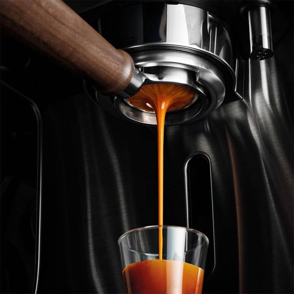 Sage the Naked Portafilter™ Dipsiz Portafiltre 58 mm, Ceviz - 4