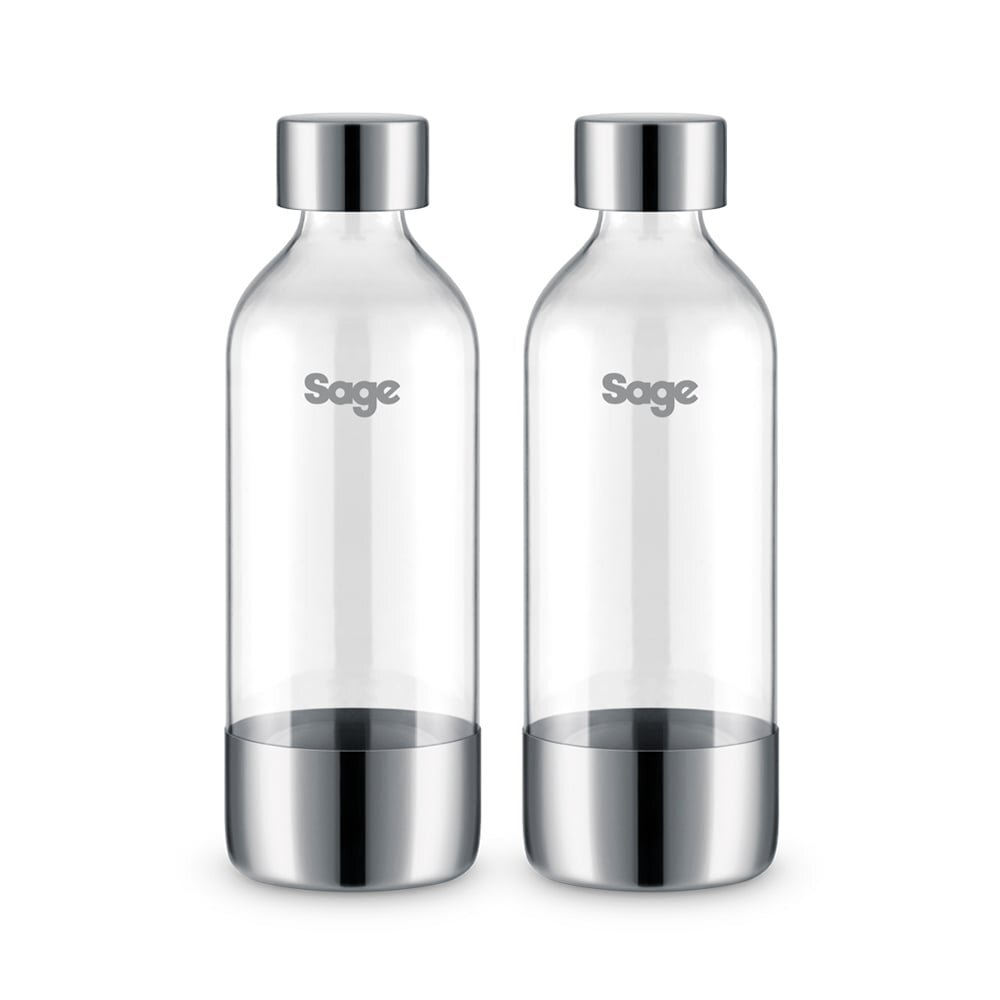 SageSage The InFizz™ Bottles Soda Makinesi İçin Şişe 1 Lt, 2 Adet - Sage