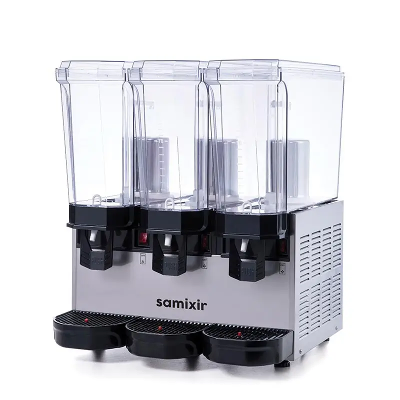 Samixir 60.SSSI Klasik Triple Soğuk İçecek Dispenseri, 20+20+20 Lt, Fıskiyeli, Inox - Samixir (1)