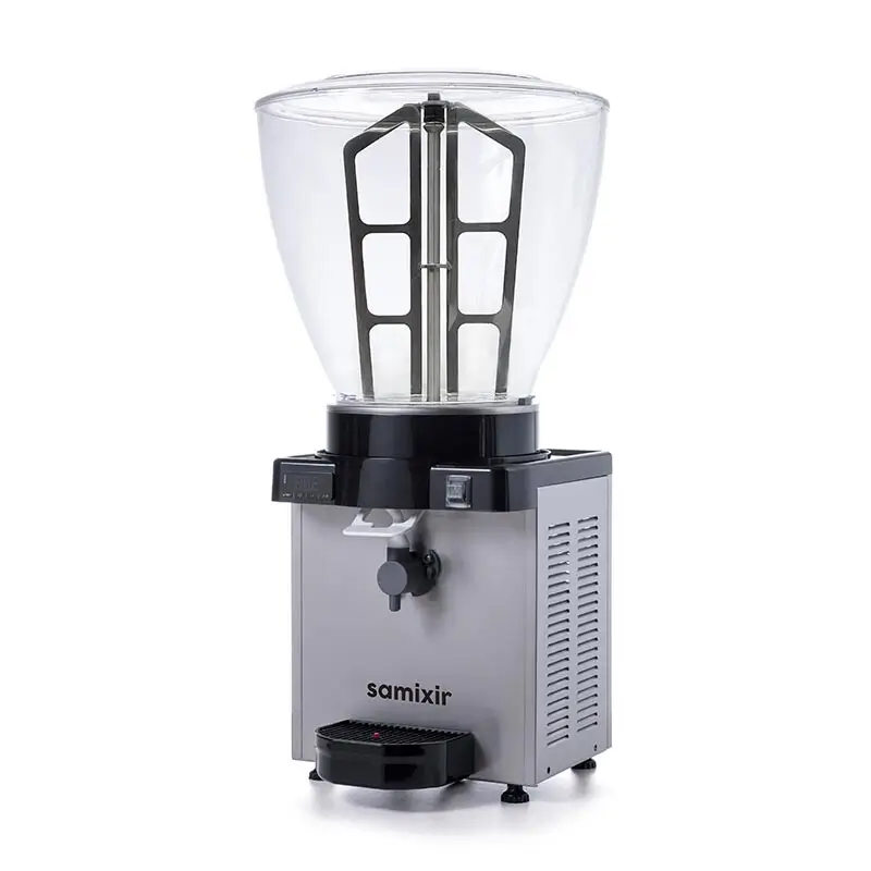 Samixir KAM40 Panaromik Dijital Köpüklü Ayran Dispenseri, 40 Lt, Inox - Samixir (1)