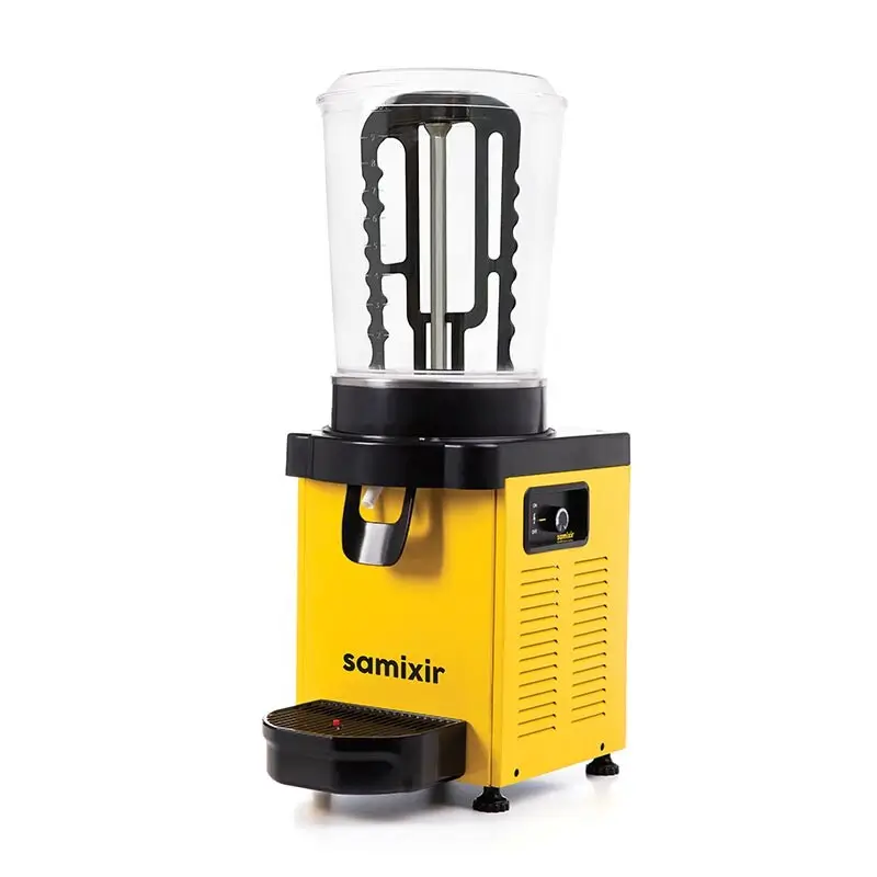 Samixir M10 Panaromik Analog Soğuk İçecek Dispenseri, 10 Lt, Sarı - Samixir (1)