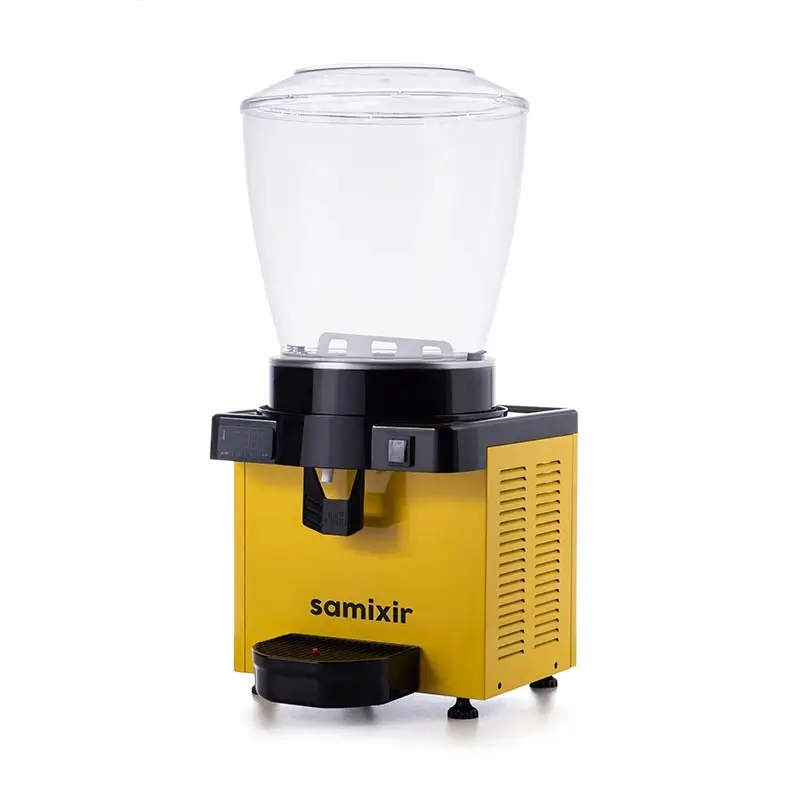 Samixir M22 Panaromik Dijital Soğuk İçecek Dispenseri, 22 Lt, Sarı - Samixir (1)