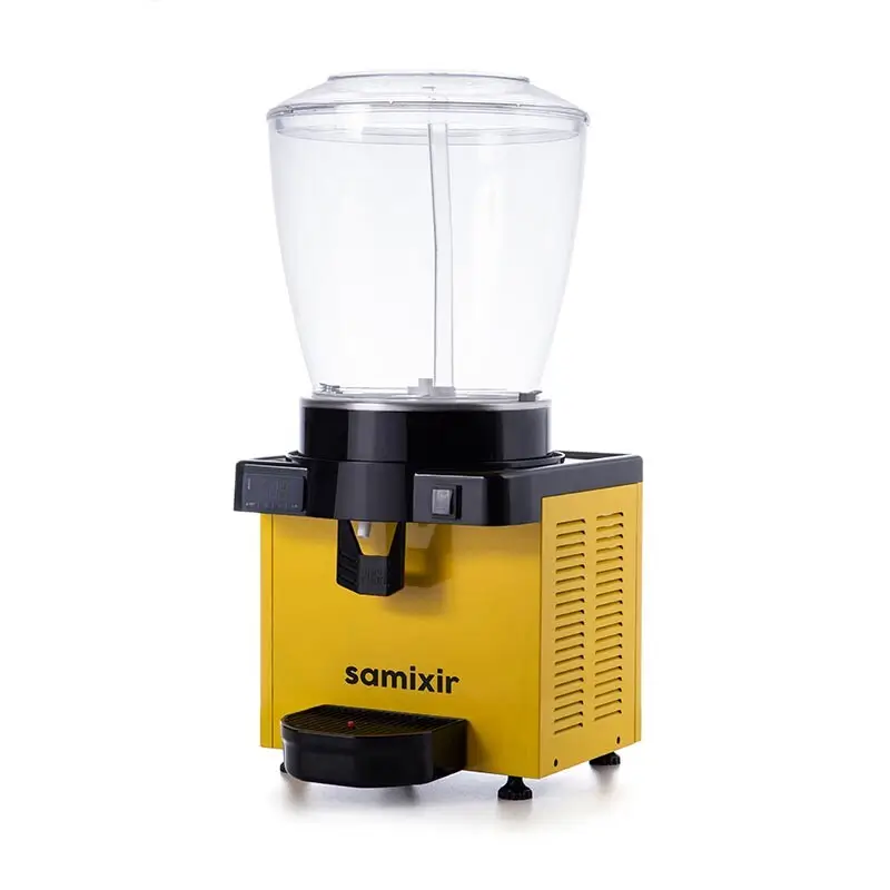 Samixir S22 Panaromik Dijital Soğuk İçecek Dispenseri, 22 Lt, Sarı - Samixir (1)