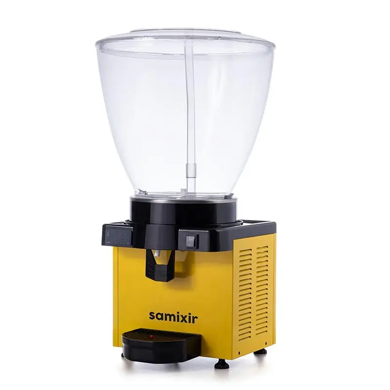 Samixir S40 Panaromik Dijital Soğuk İçecek Dispenseri, 40 Lt, Sarı - Samixir (1)