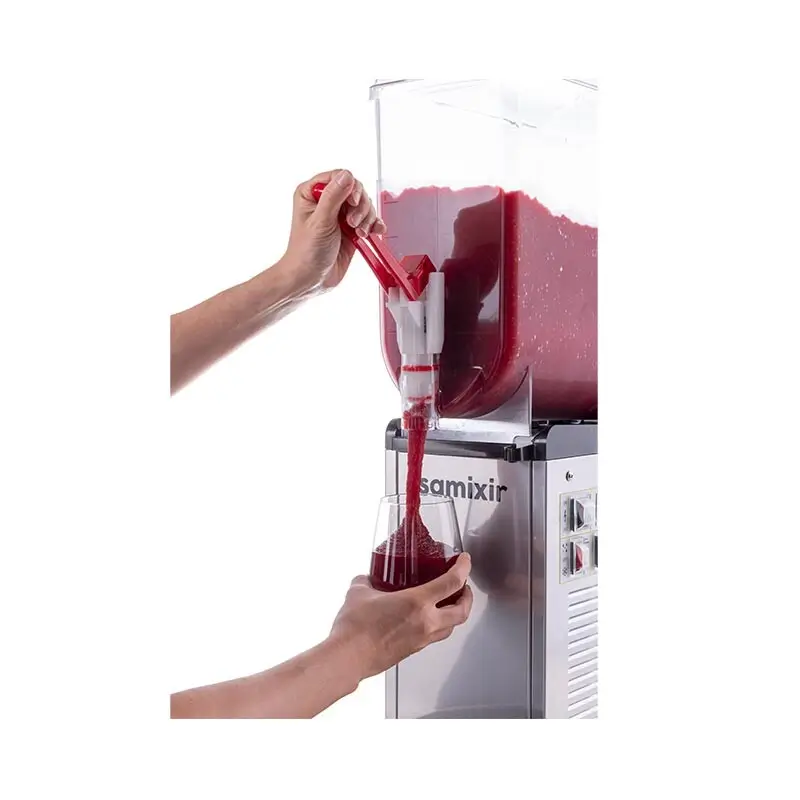 Samixir SLUSH12 Mono Ice Slush Granita ve Soğuk Meyve Suyu Dispenseri - Samixir (1)