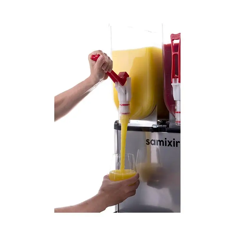 Samixir SLUSH24 Twin Ice Slush Granita ve Soğuk Meyve Suyu Dispenseri - Samixir (1)