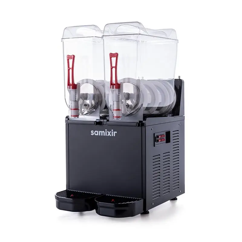 Samixir SLUSH24 Twin Ice Slush Granita ve Soğuk Meyve Suyu Dispenseri - Samixir (1)