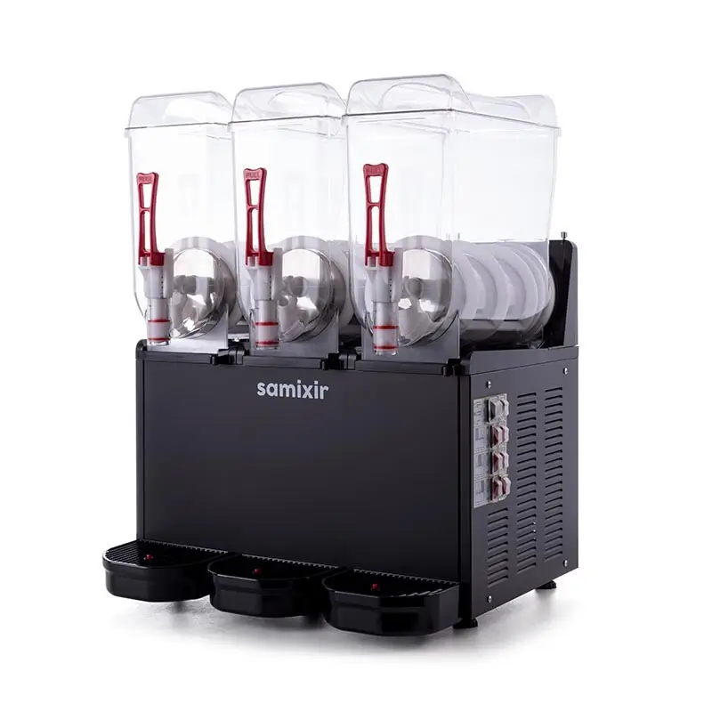 Samixir SLUSH36 Triple Ice Slush Granita ve Soğuk Meyve Suyu Dispenseri - Samixir (1)