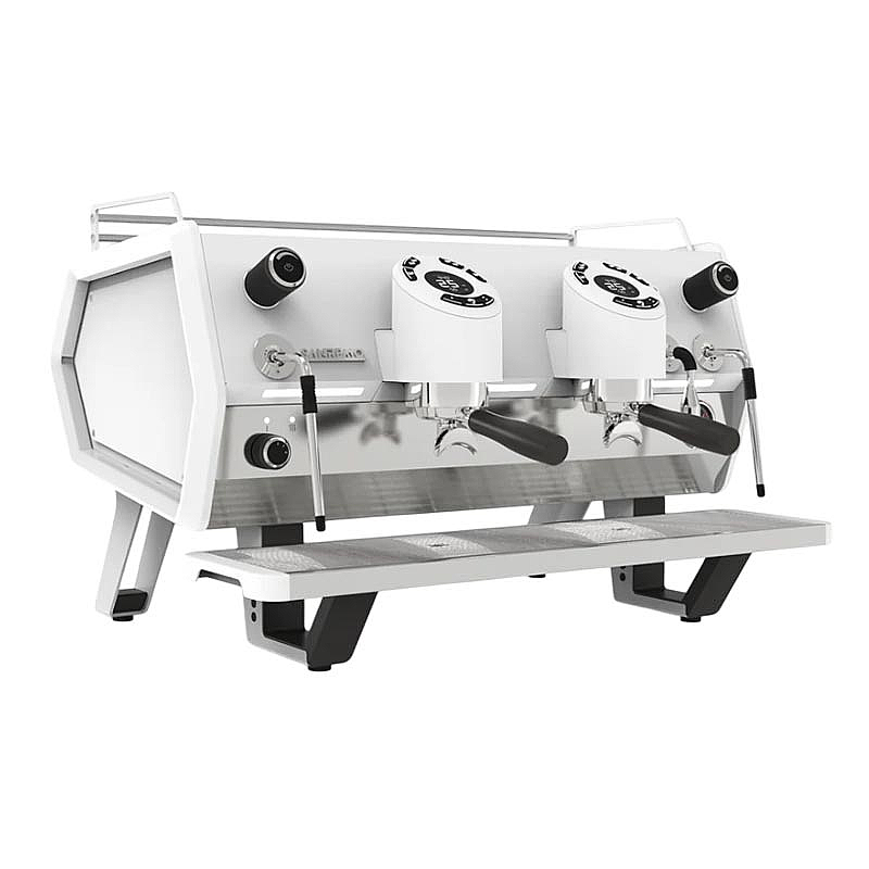 Sanremo D8 Pro Tall Cup Tam Otomatik Espresso Kahve Makinesi, 2 Gruplu, Beyaz, Renkli LCD Ekran - Sanremo