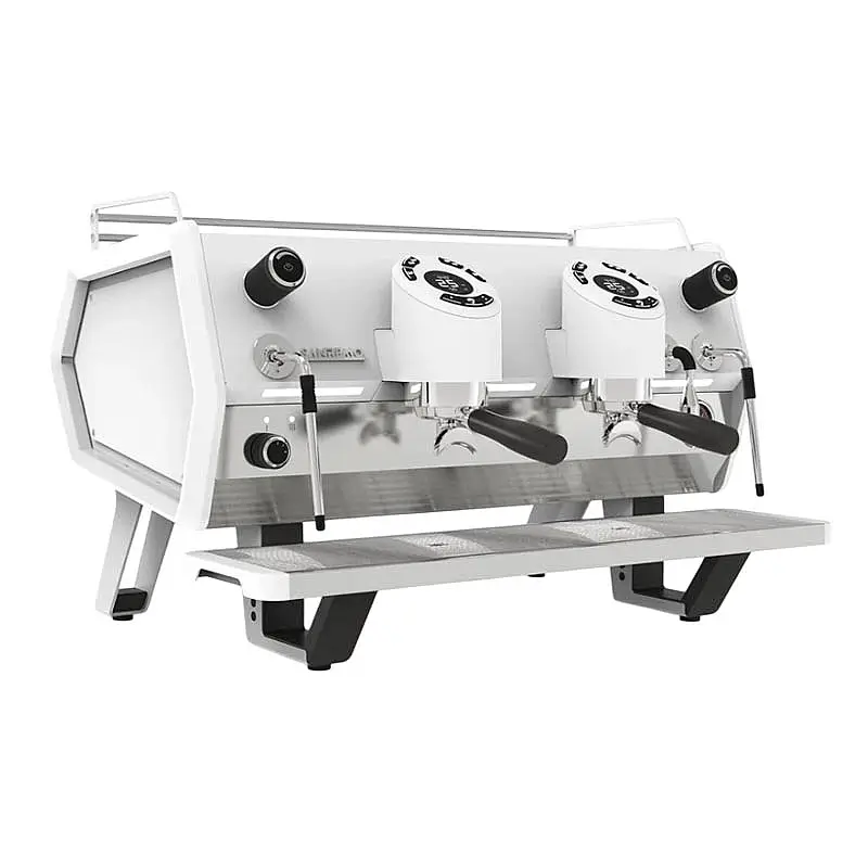 Sanremo D8 Pro Tall Cup Tam Otomatik Espresso Kahve Makinesi, 2 Gruplu, Beyaz, Renkli LCD Ekran - 1