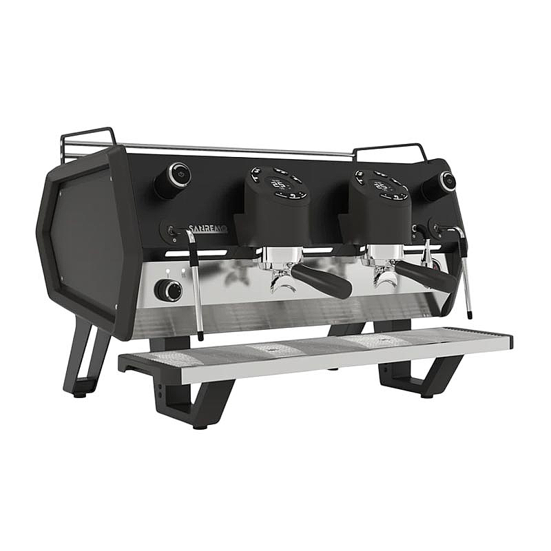 Sanremo D8 Pro Tall Cup Tam Otomatik Espresso Kahve Makinesi, 2 Gruplu, Siyah, Renkli LCD Ekran - 1