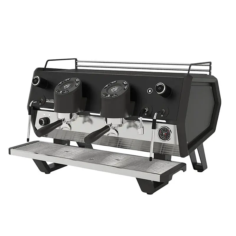 Sanremo D8 Pro Tall Cup Tam Otomatik Espresso Kahve Makinesi, 2 Gruplu, Siyah, Renkli LCD Ekran - 2
