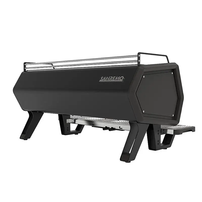 Sanremo D8 Pro Tam Otomatik Espresso Kahve Makinesi, 3 Gruplu, Siyah, Renkli LCD Ekran - 2