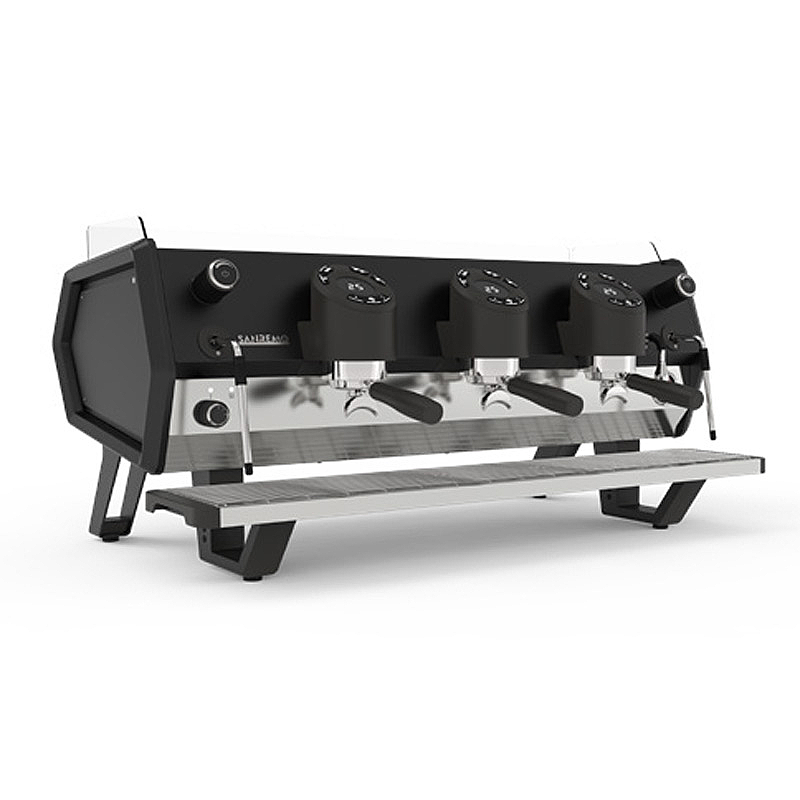 Sanremo D8 Tam Otomatik Espresso Kahve Makinesi, 3 Gruplu, Siyah, 14 Lt. - Sanremo