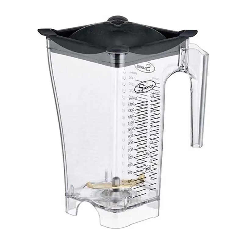 Santos No 62 Bar Blender, 1.8 Lt. 1000 W, Siyah, Gürültü Önleme Kapaklı - Santos (1)