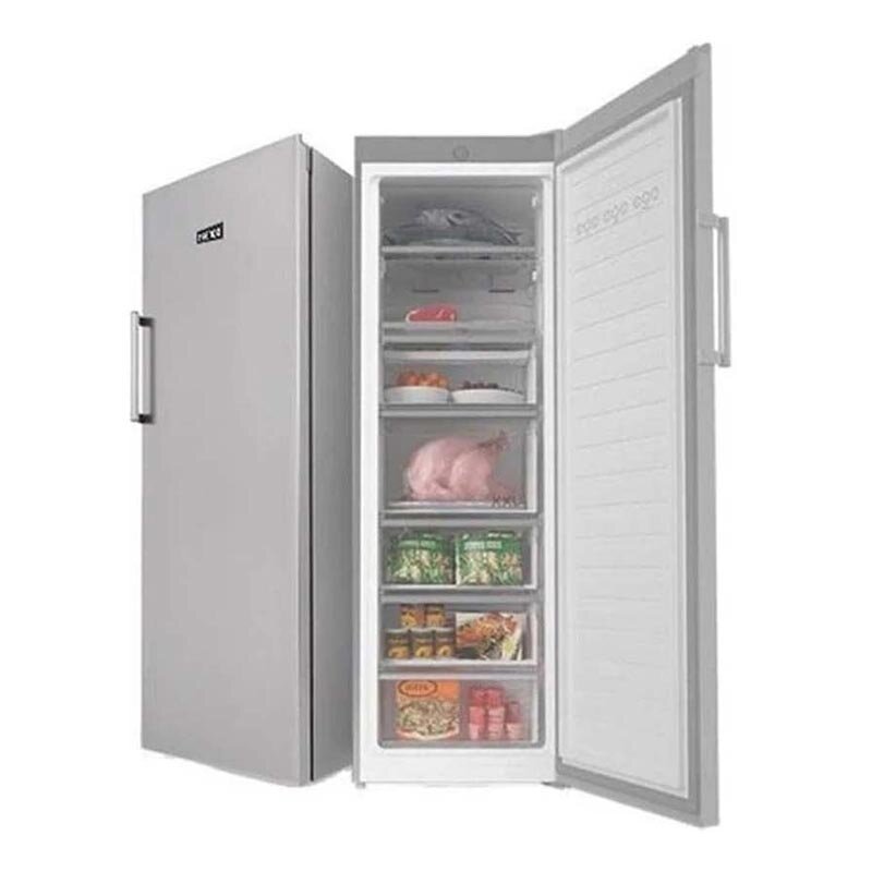 Senox 7301 ND A+ Dik Tip Derin Dondurucu, 7 Çekmeceli, Gri, Fanlı, Kilitli - Senox