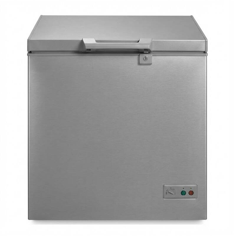 Senox CF 2220 Blok Kapaklı Sandık Tipi Derin Dondurucu, 200 Lt, Inox, Çift Fonksiyonlu, LED Aydınlatmalı - 1