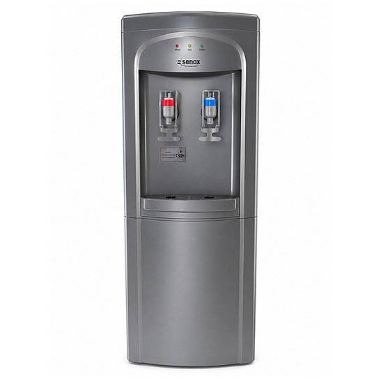 Senox DS-01 Üstten Damacanalı Su Sebili, Sıcak Soğuk Su, Inox, Paslanmaz Çelik Hazne - 1