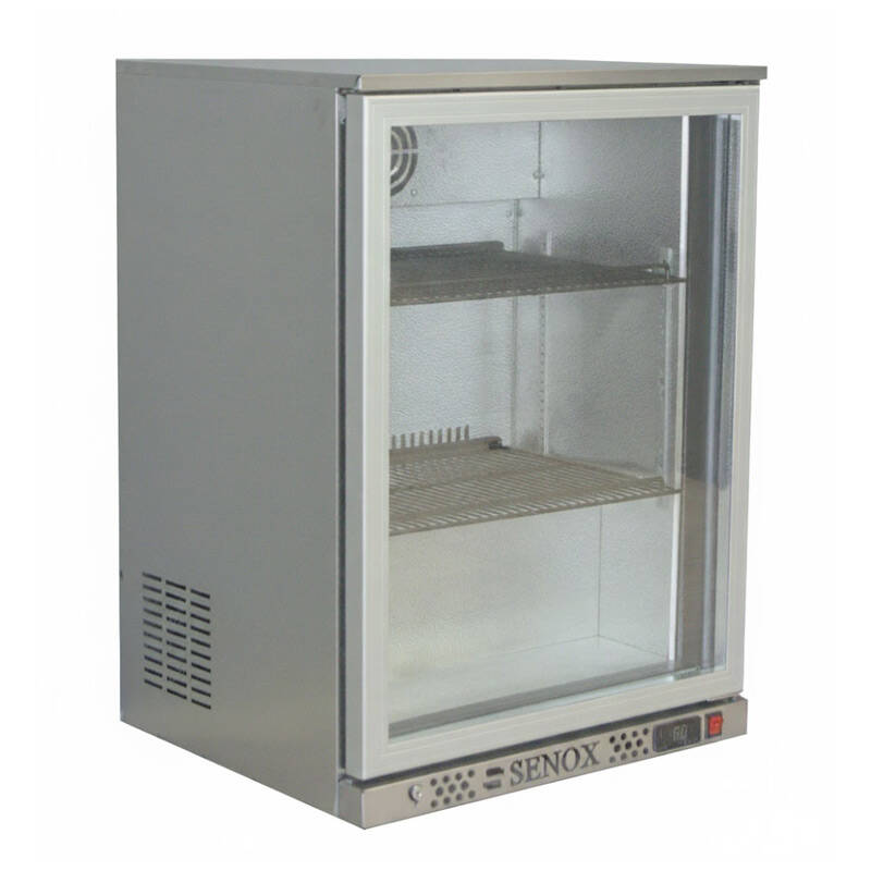 Senox SBC150 Bar Tipi Şişe Soğutucu Dolap, Tek Kapılı, 138 Lt, Krom - 1